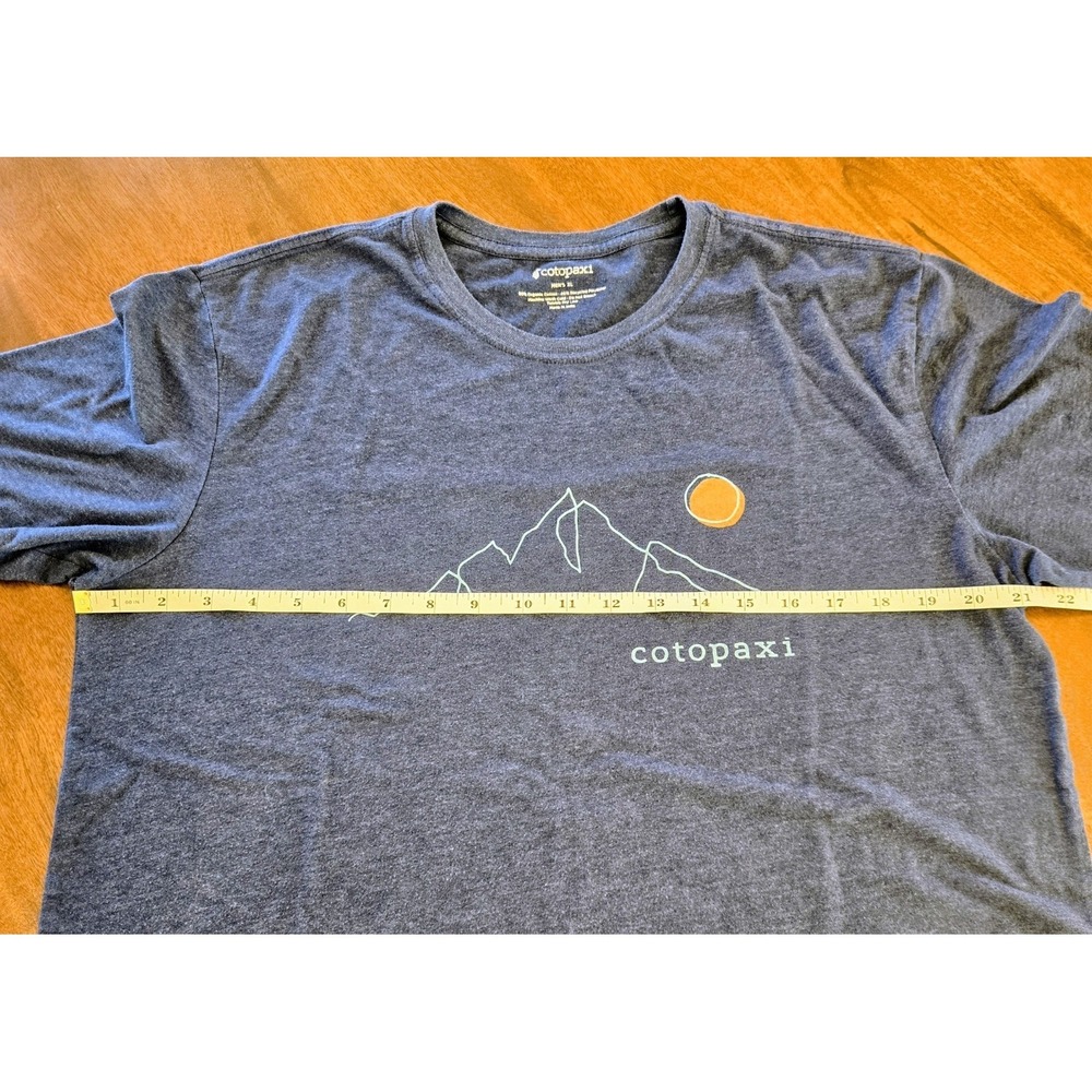 Cotopaxi Men's T-Shirts Size XL Set Of 2 - Blue And Gray - Very Good Pre-Owned - Picture 6 of 16